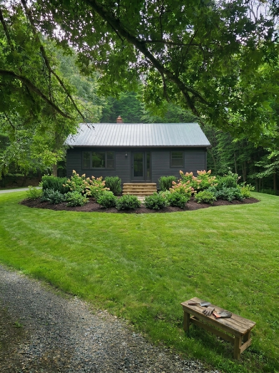 Landscape design in Eco Natural Garden style — Yard by GenRoom AI