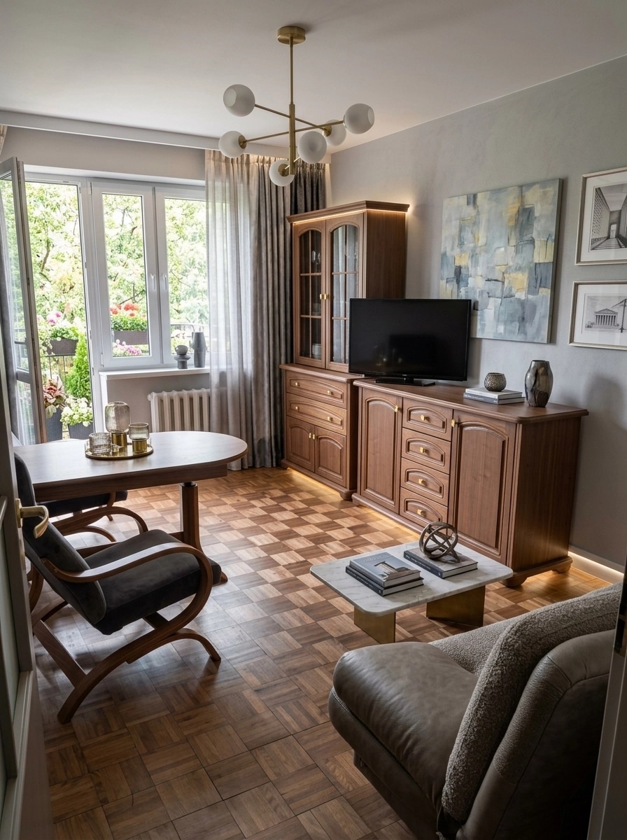 Interior design in Contemporary style — Living Room by GenRoom AI