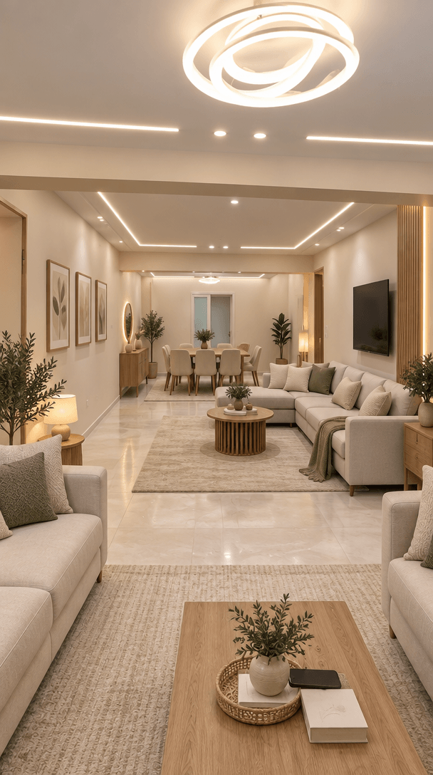 Interior design in Scandinavian style — other by GenRoom AI