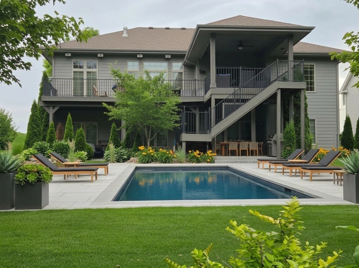 Contemporary Yard Yard design — yard photo by GenRoom AI