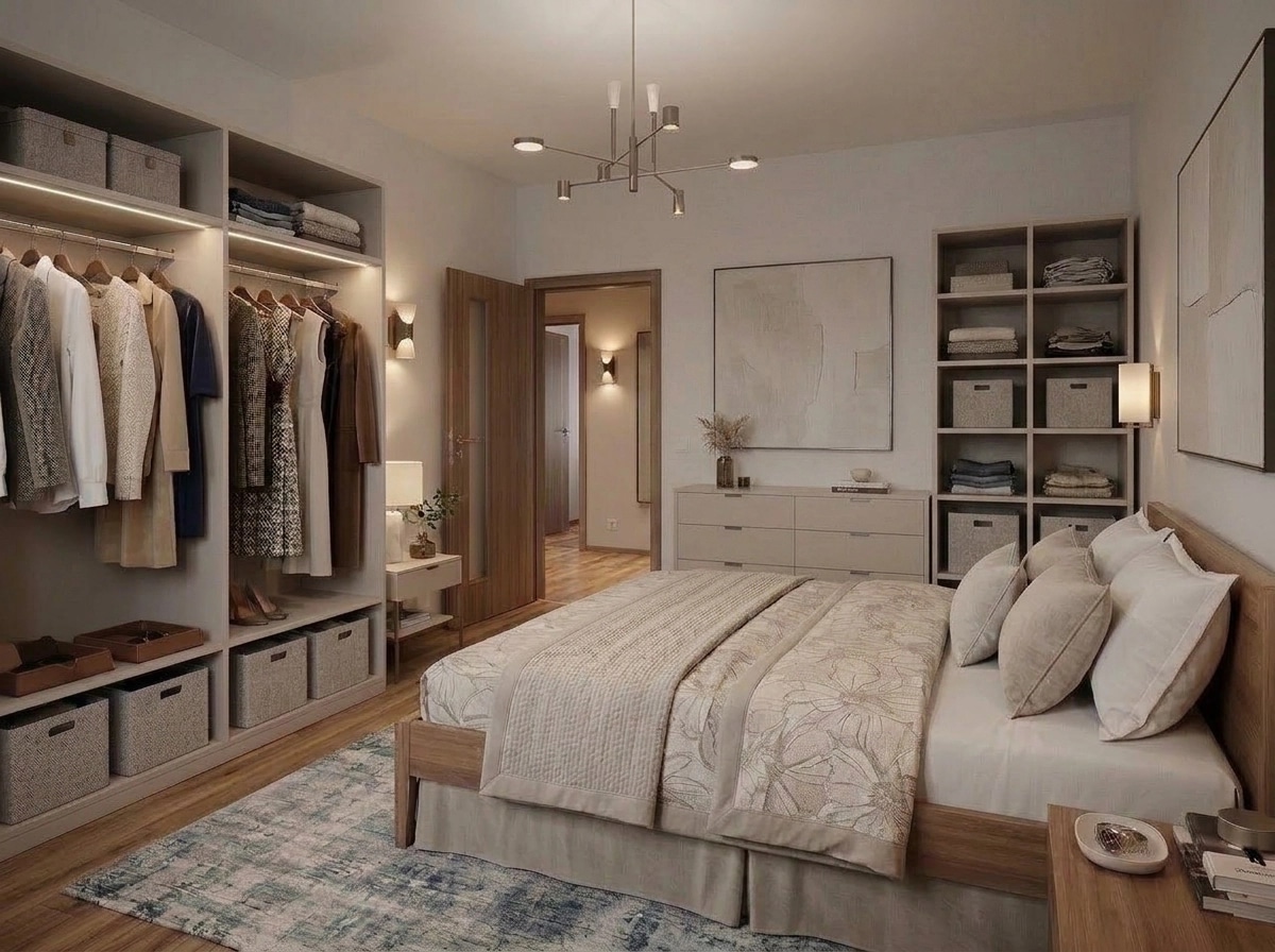 Interior design in Contemporary style — Bedroom by GenRoom AI