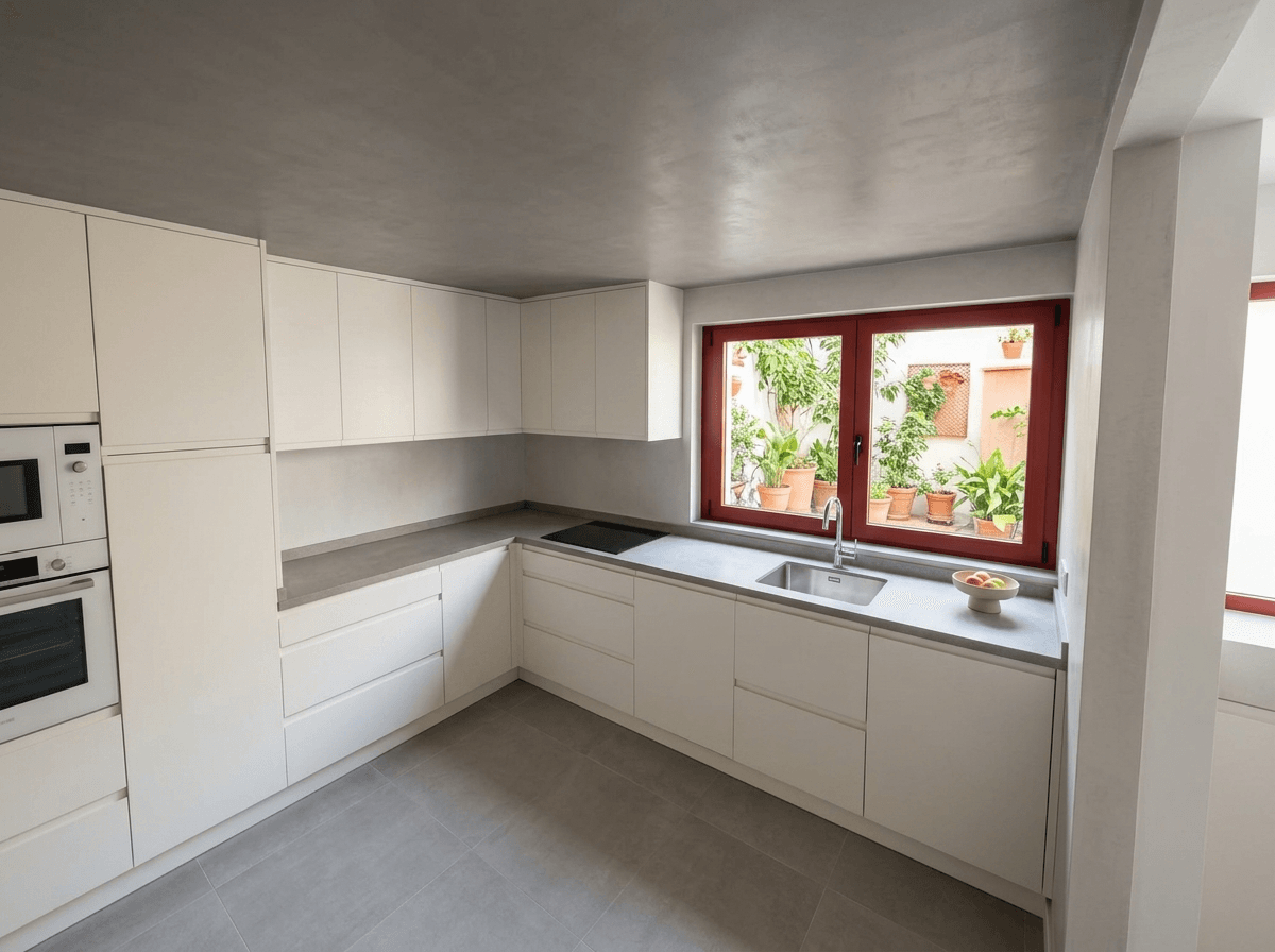 Kitchen interior in no_style style — photo by GenRoom AI