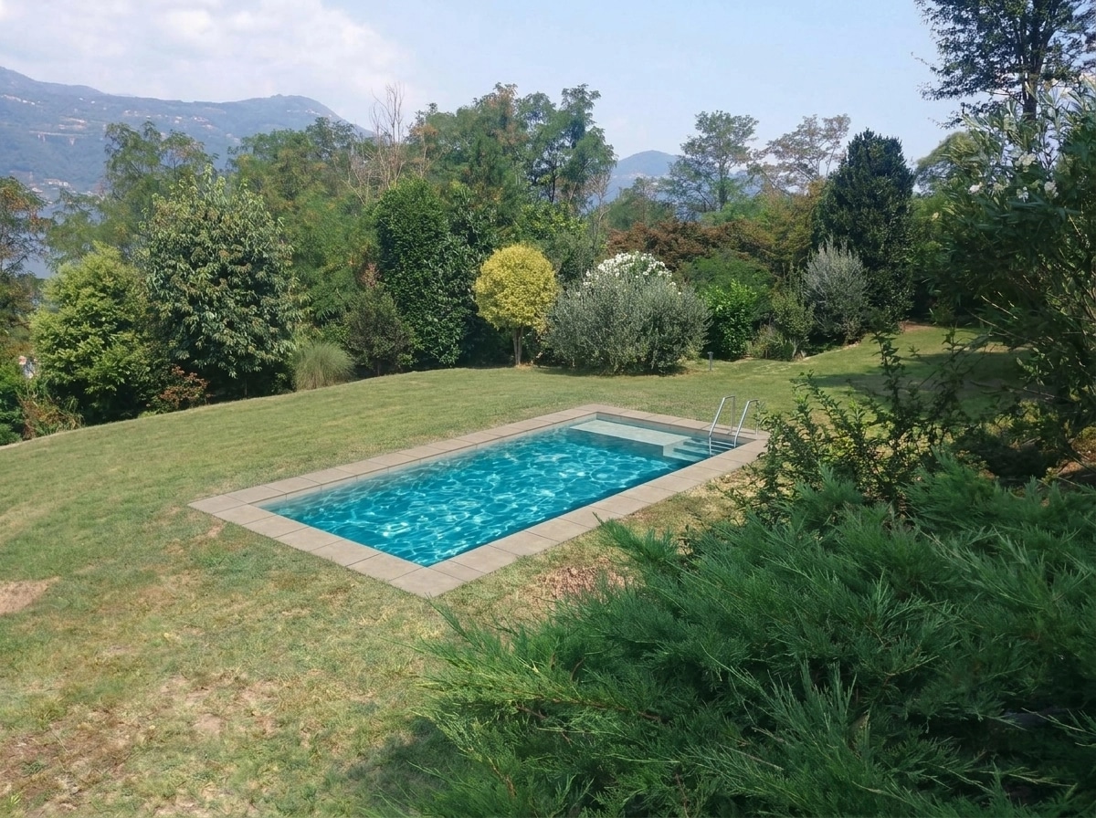 Yard design in no_style style — photo by GenRoom AI