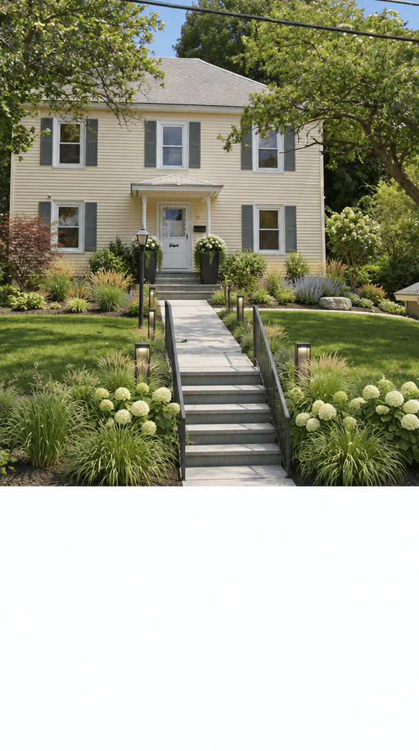 Landscape design in Contemporary Yard style — Yard by GenRoom AI