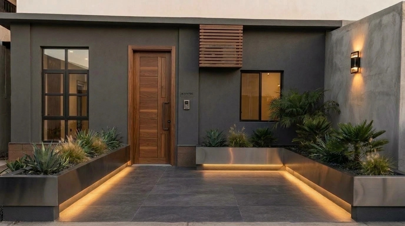 Blacktec Facade Facade design — facade photo by GenRoom AI