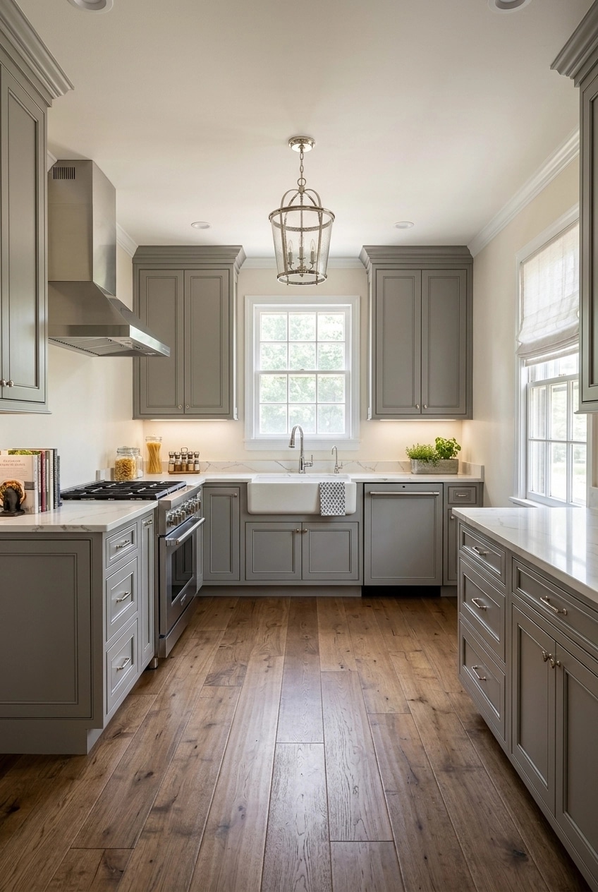 Interior design in Transitional style — Kitchen by GenRoom AI