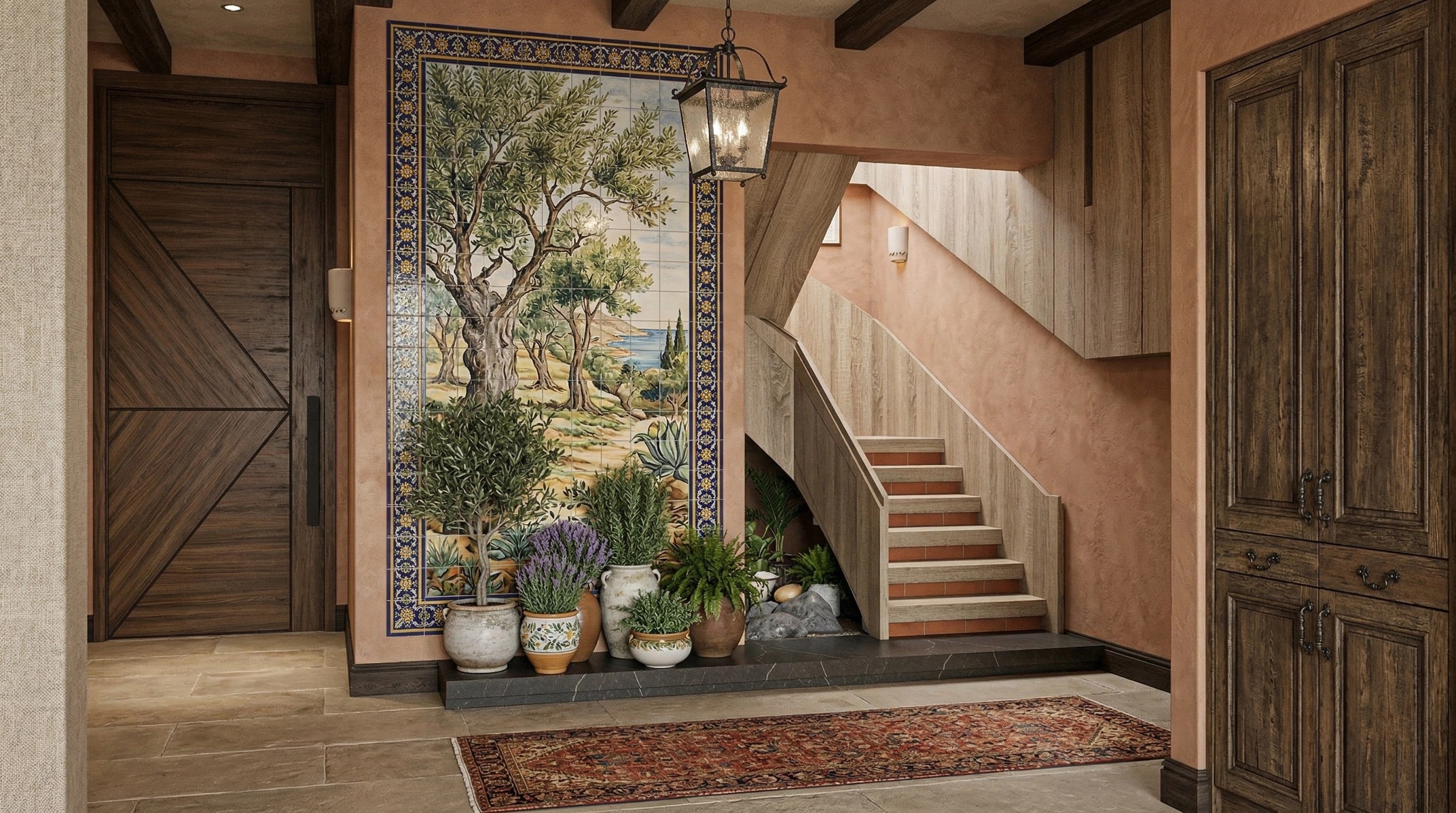 Interior design in Mediterranean style — Living Room by GenRoom AI