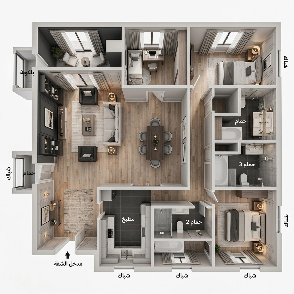 Interior design in Transitional style — other by GenRoom AI
