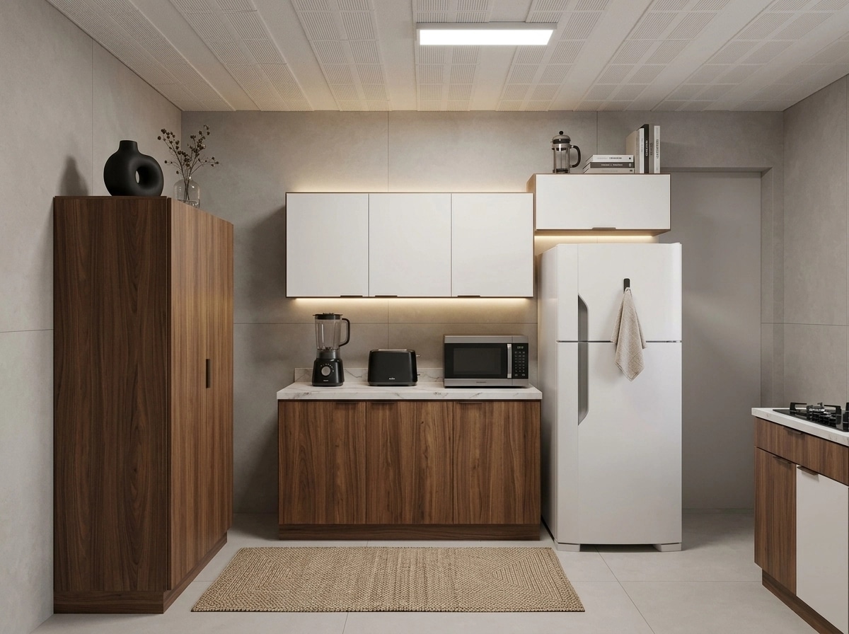 Minimalism Kitchen design — interior photo by GenRoom AI