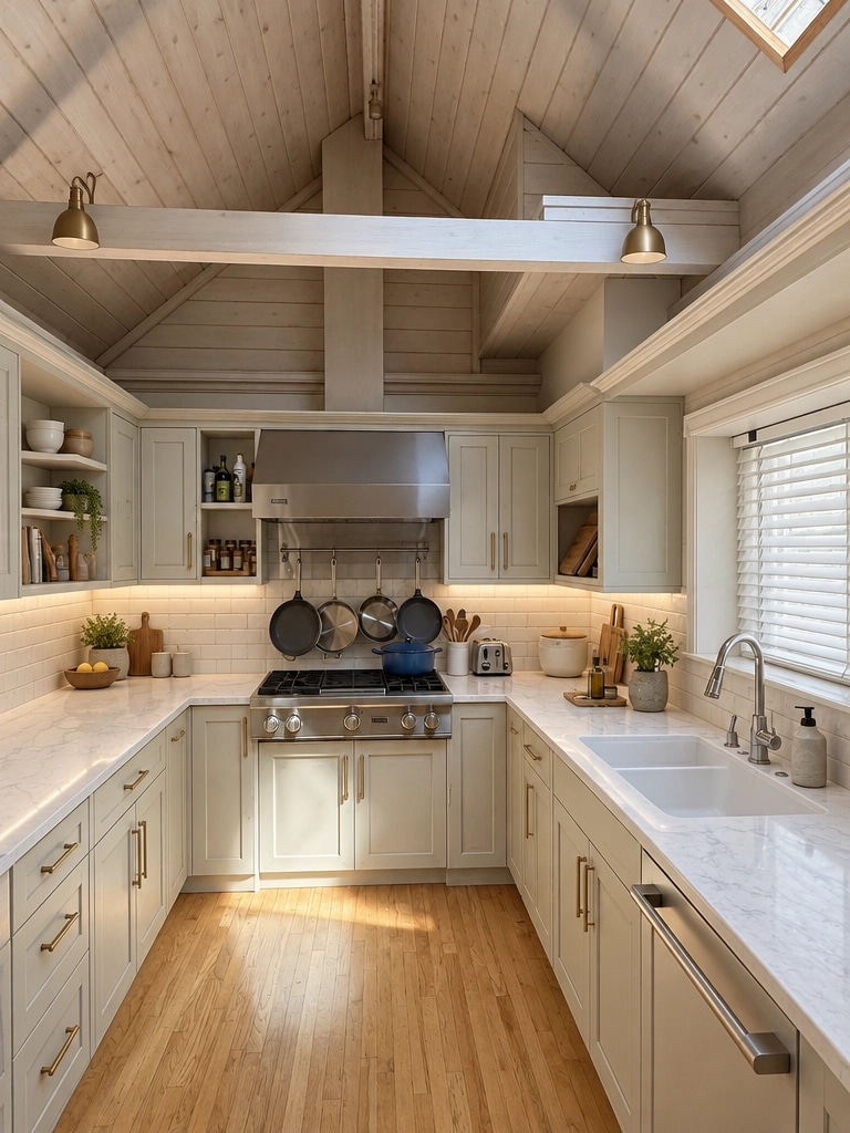 Interior design in Scandinavian style — Kitchen by GenRoom AI