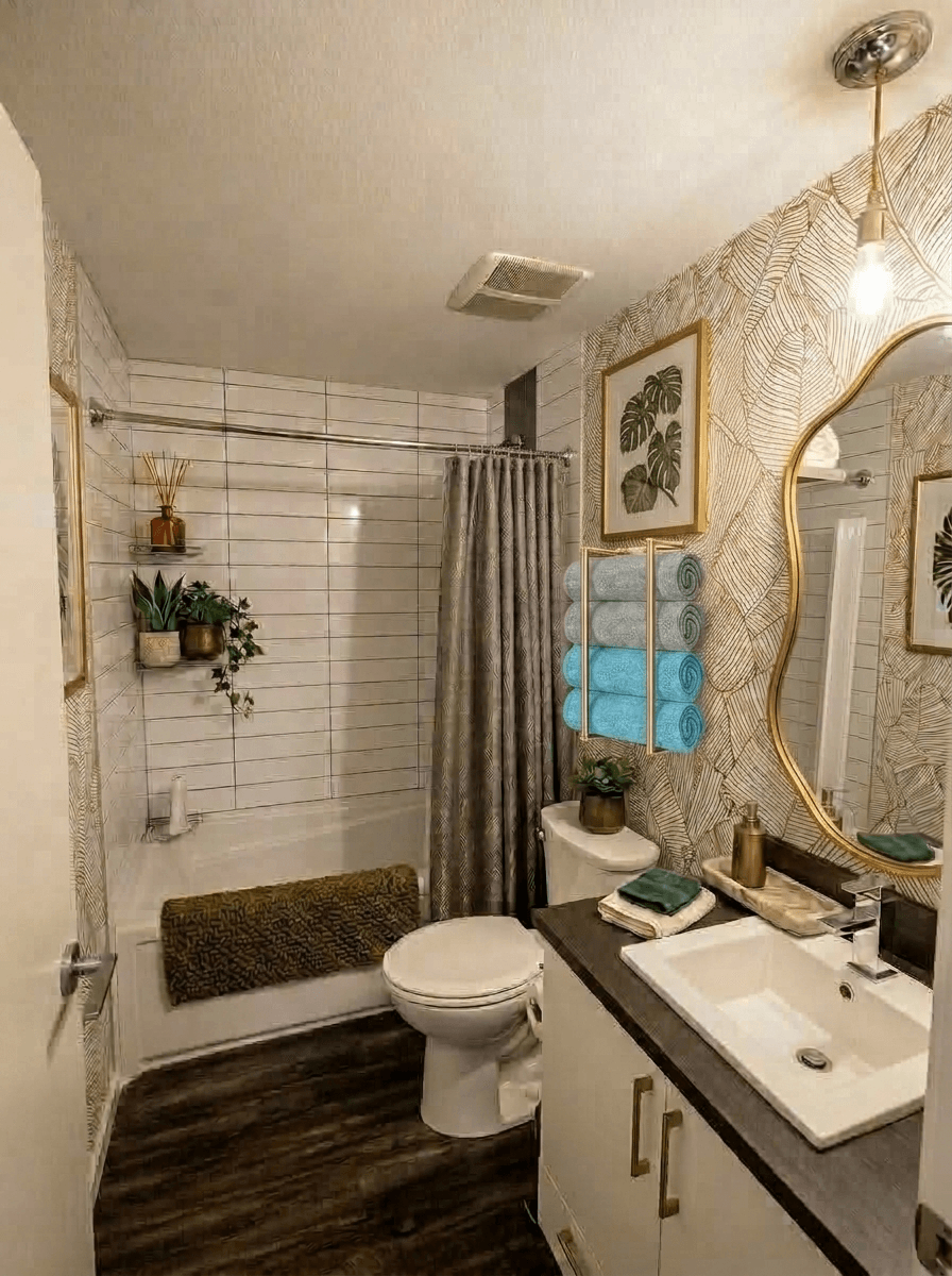 Bathroom interior in no_style style — photo by GenRoom AI