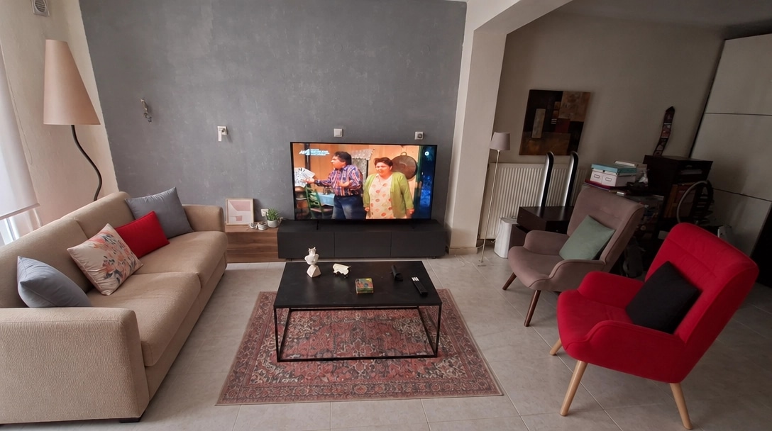 Interior design in Minimalism style — Living Room by GenRoom AI