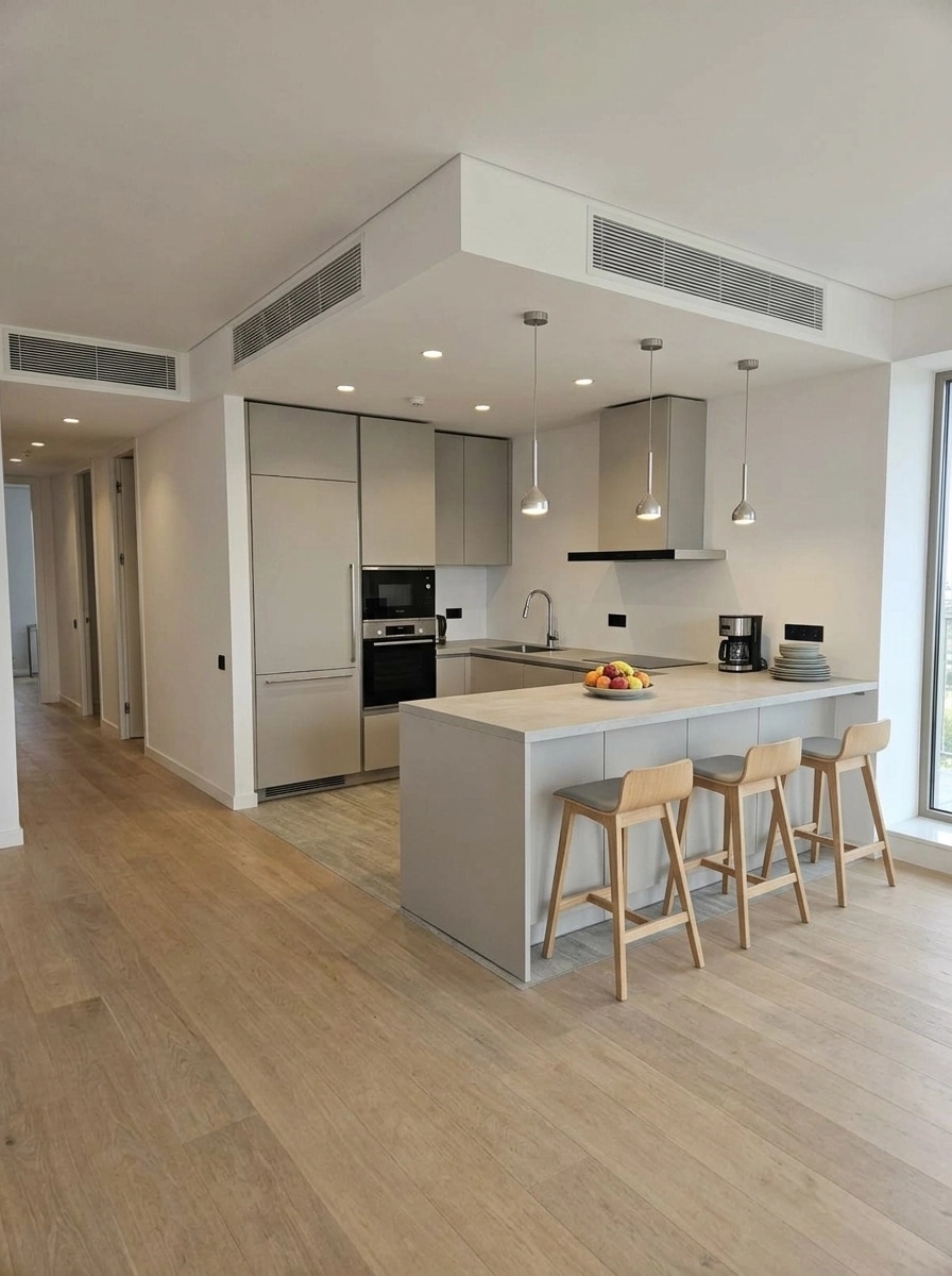 Kitchen interior in no_style style — photo by GenRoom AI