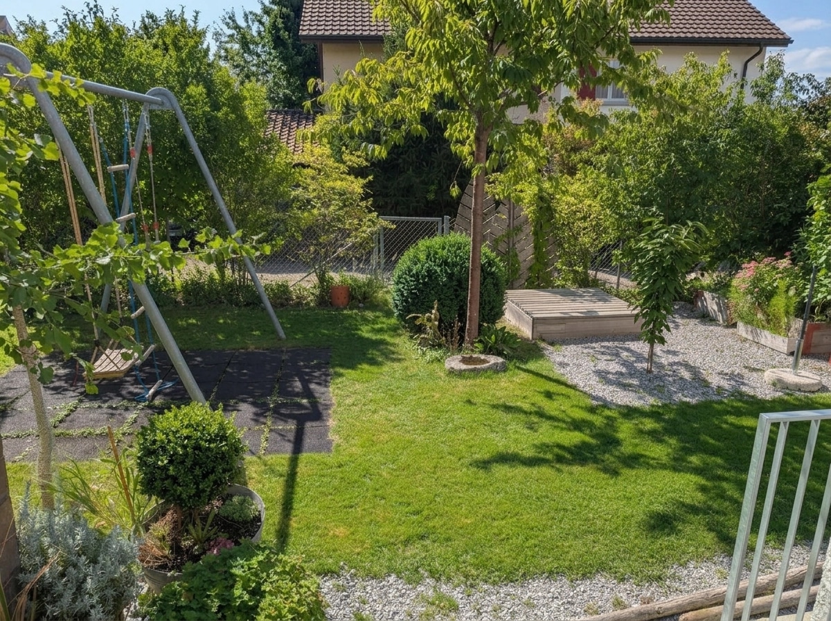 Yard design in no_style style — photo by GenRoom AI