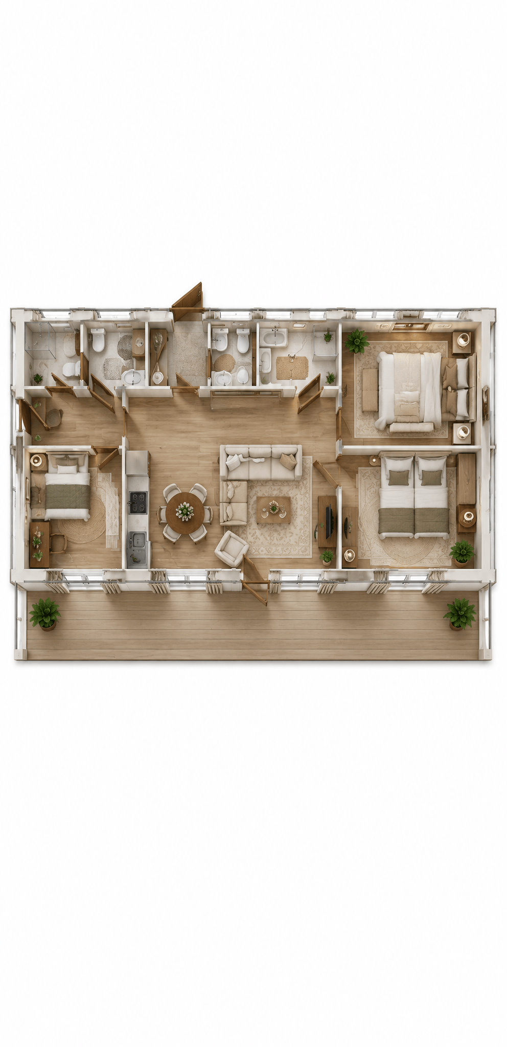 Interior design in Classic style — Living Room by GenRoom AI