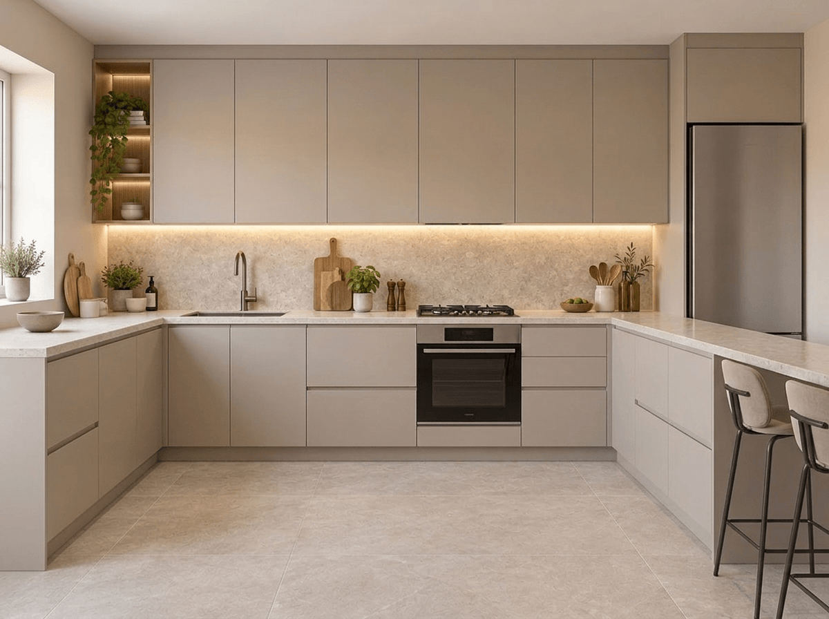 Contemporary Kitchen design — interior photo by GenRoom AI