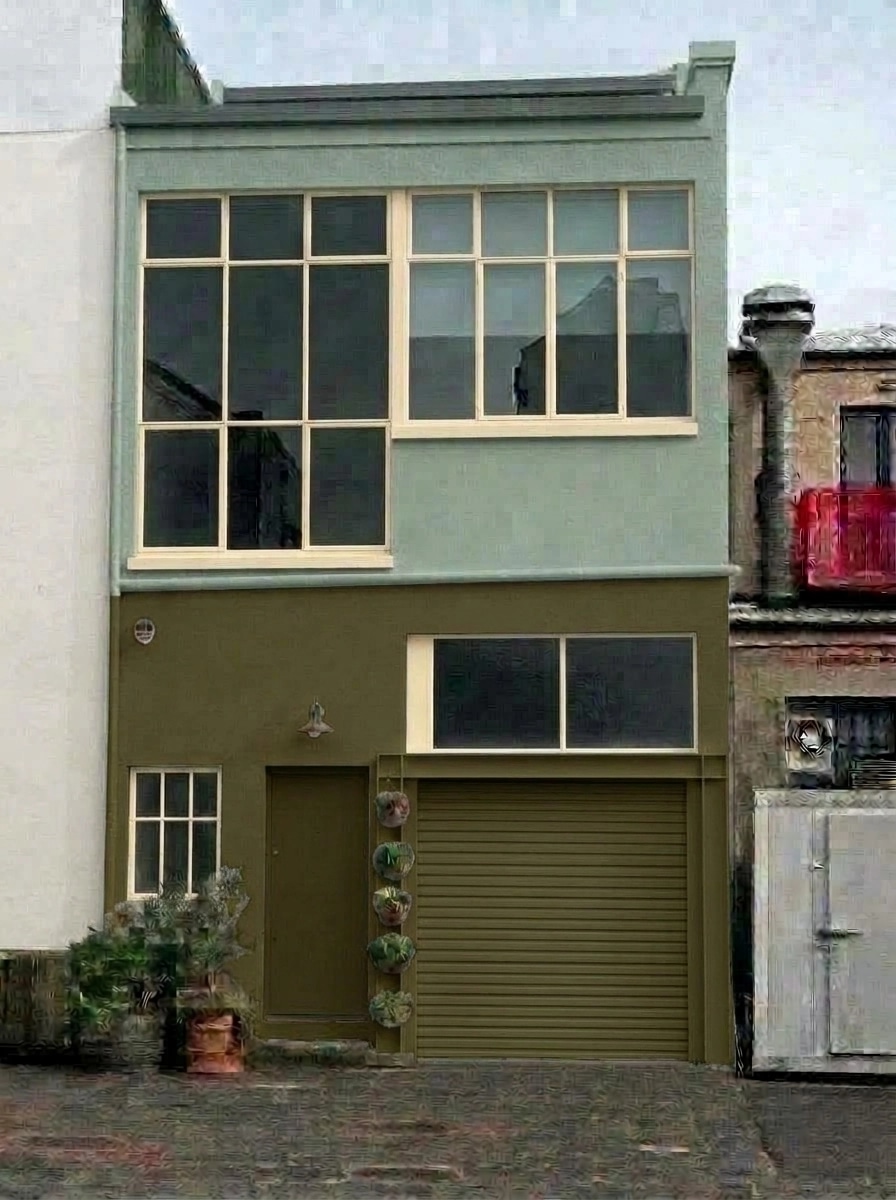 Facade design in Loft Facade style — Facade by GenRoom AI