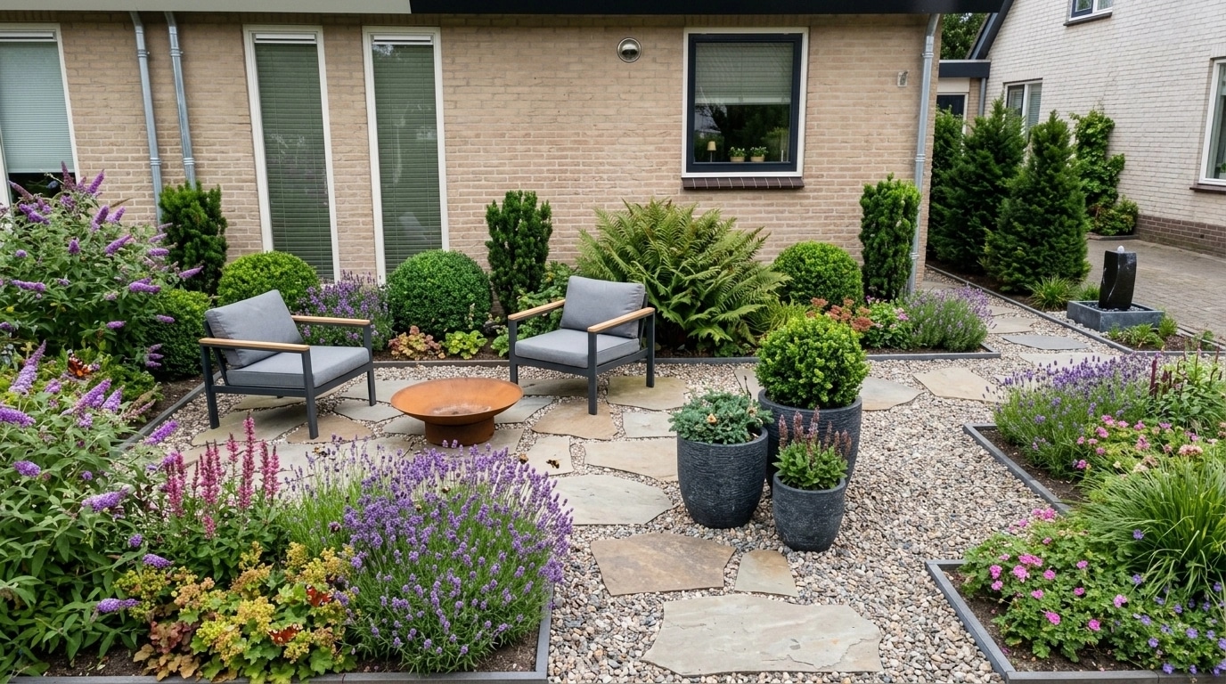 Contemporary Yard Yard design — yard photo by GenRoom AI
