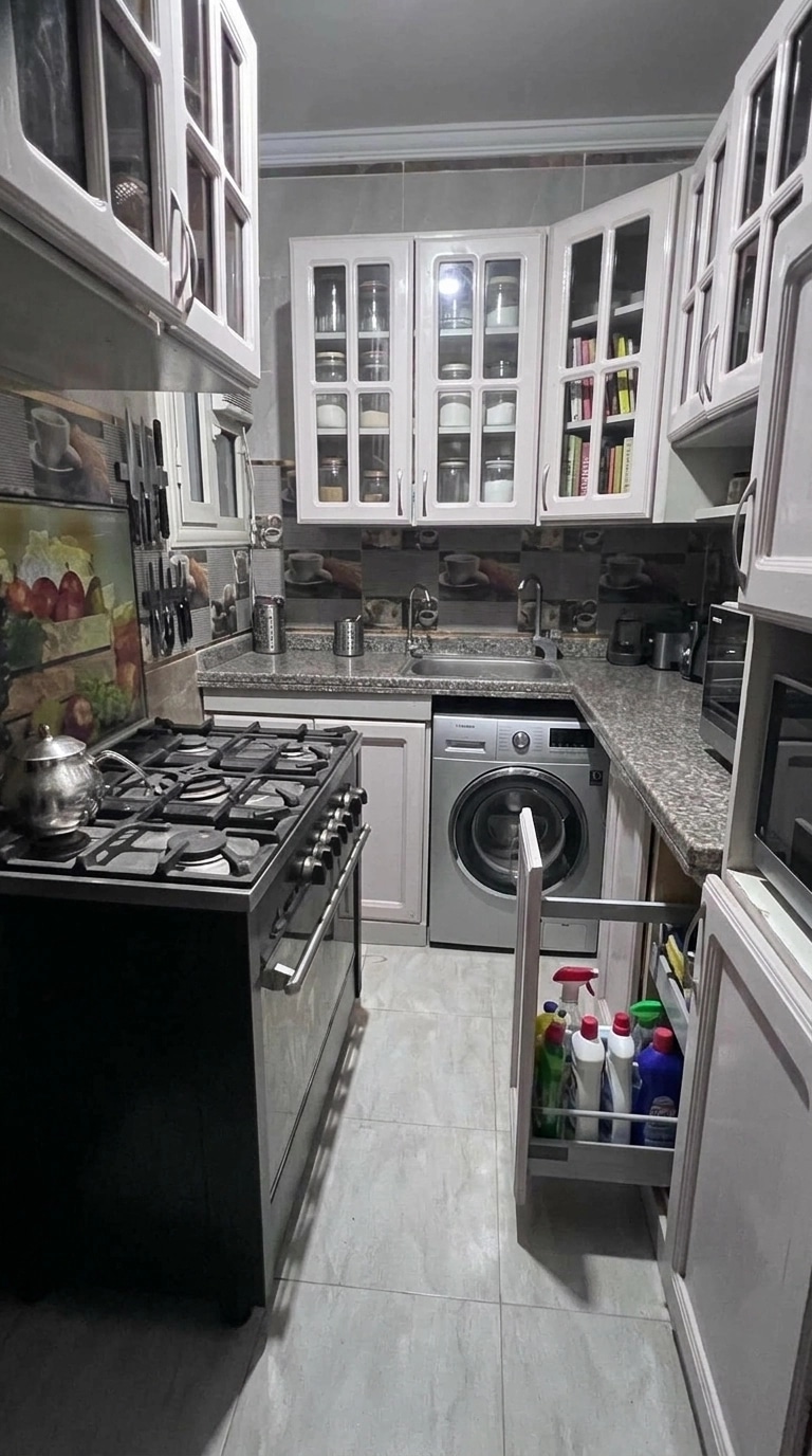 Interieurontwerp in Scandinavian-stijl — Keuken door GenRoom AI