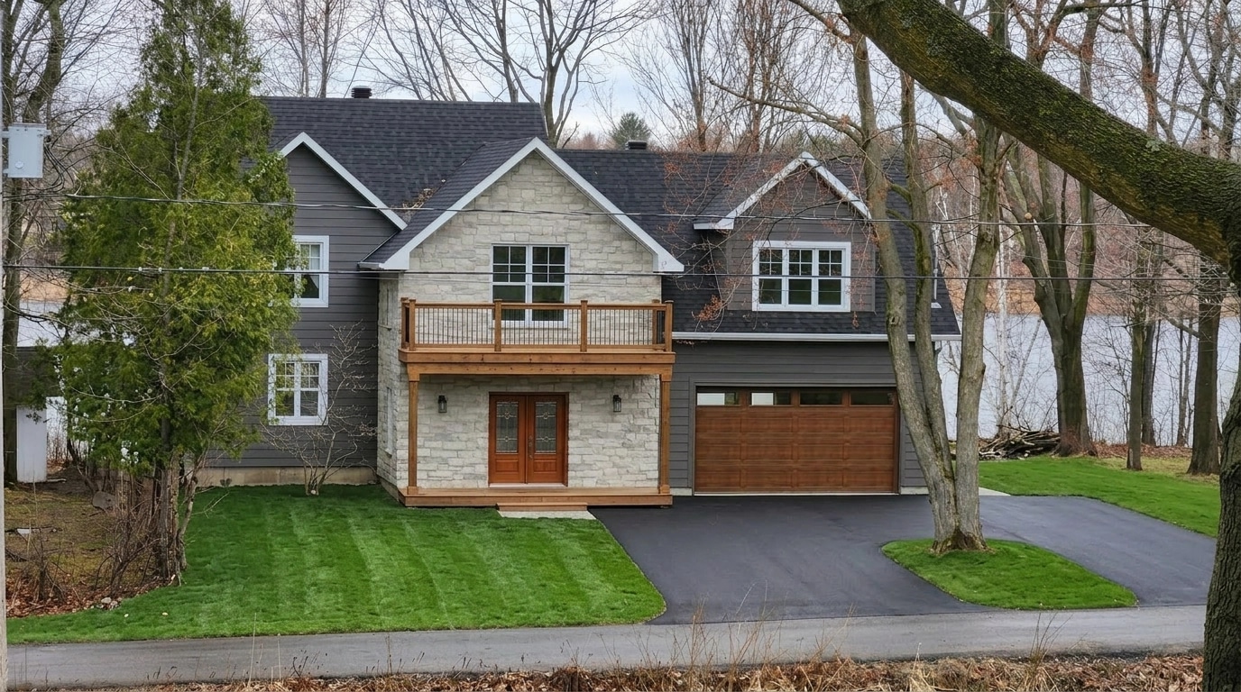 Facade design in Barnhouse Facade style — Facade by GenRoom AI