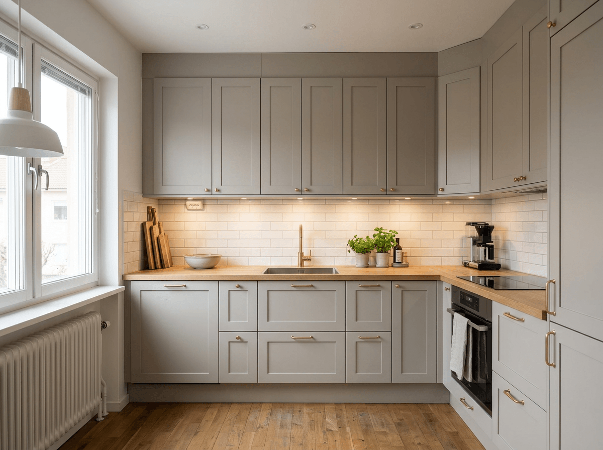 Interior design in Scandinavian style — Kitchen by GenRoom AI