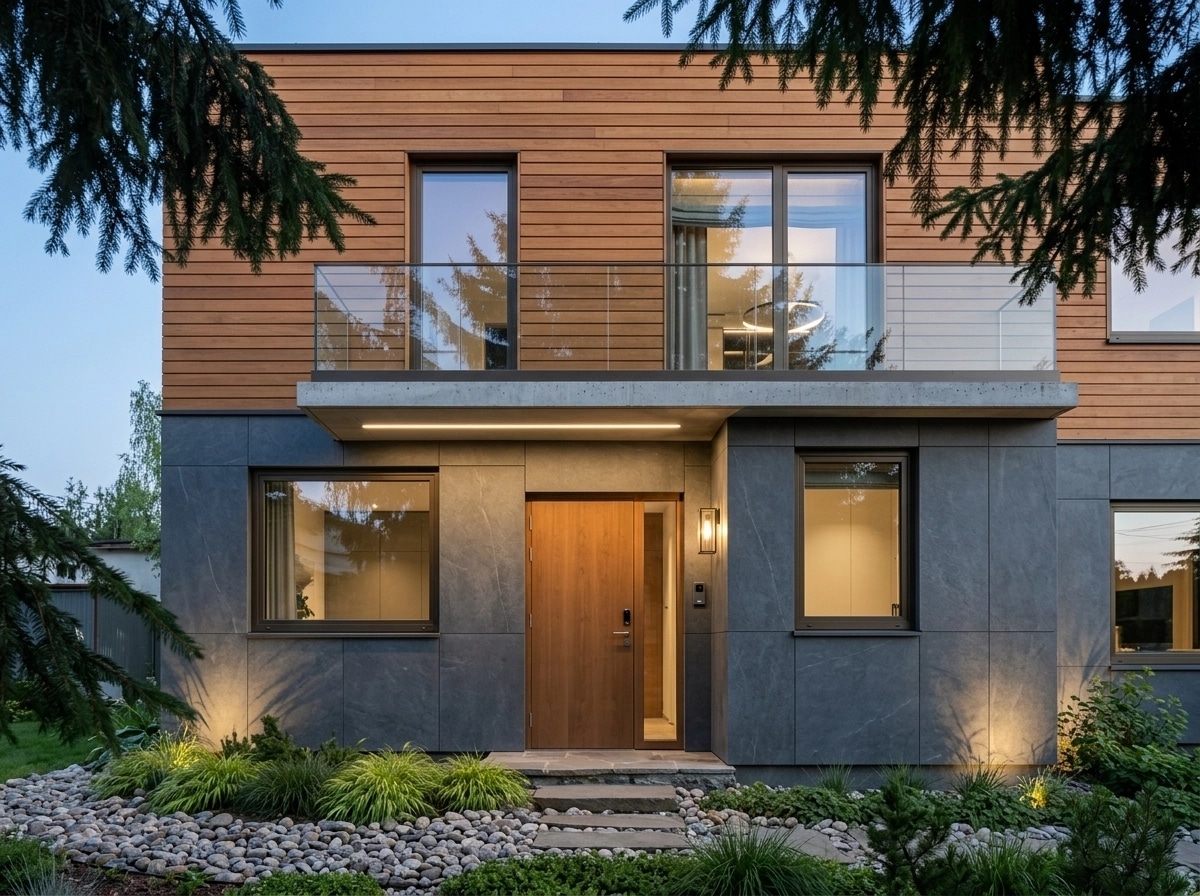 Contemporary Facade Facade design — facade photo by GenRoom AI