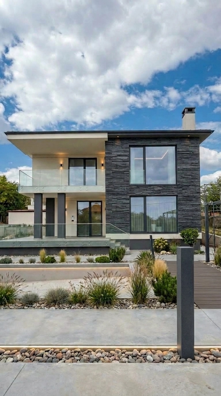 Contemporary Facade Facade design — facade photo by GenRoom AI