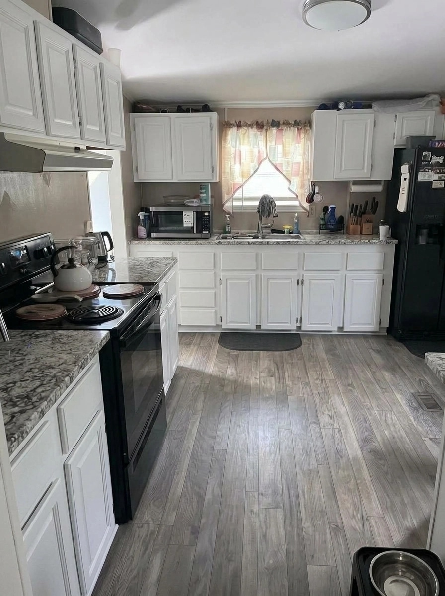 Kitchen interior in no_style style — photo by GenRoom AI