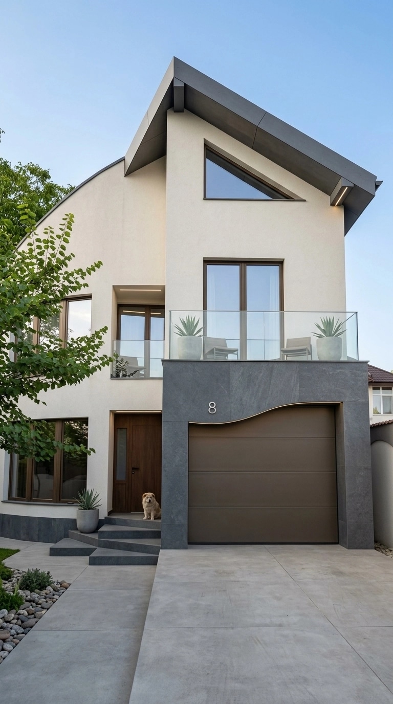 Facade design in Minimalist Facade style — Facade by GenRoom AI