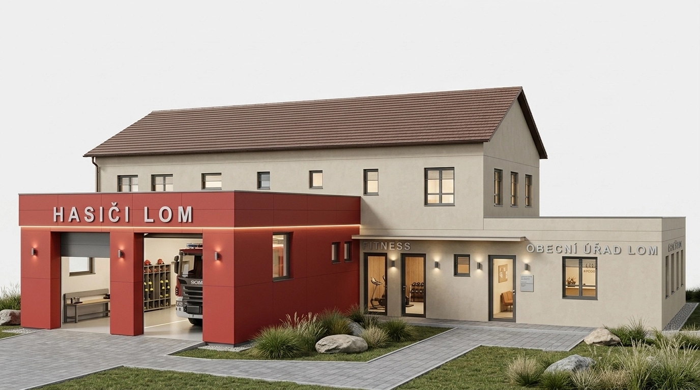 Fasad desain di Minimalist Facade gaya — Fasad oleh GenRoom AI