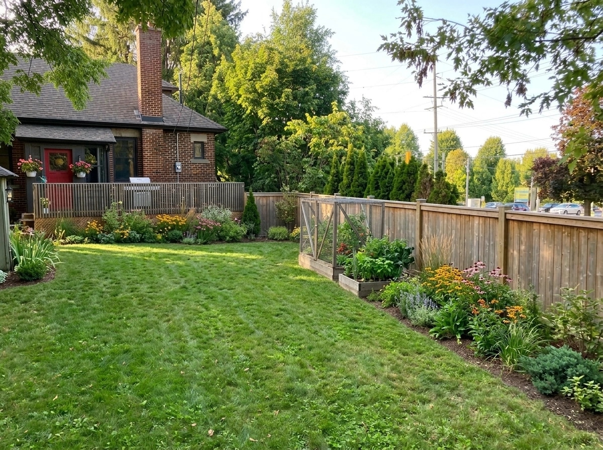 Landscape design in Eco Natural Garden style — Yard by GenRoom AI