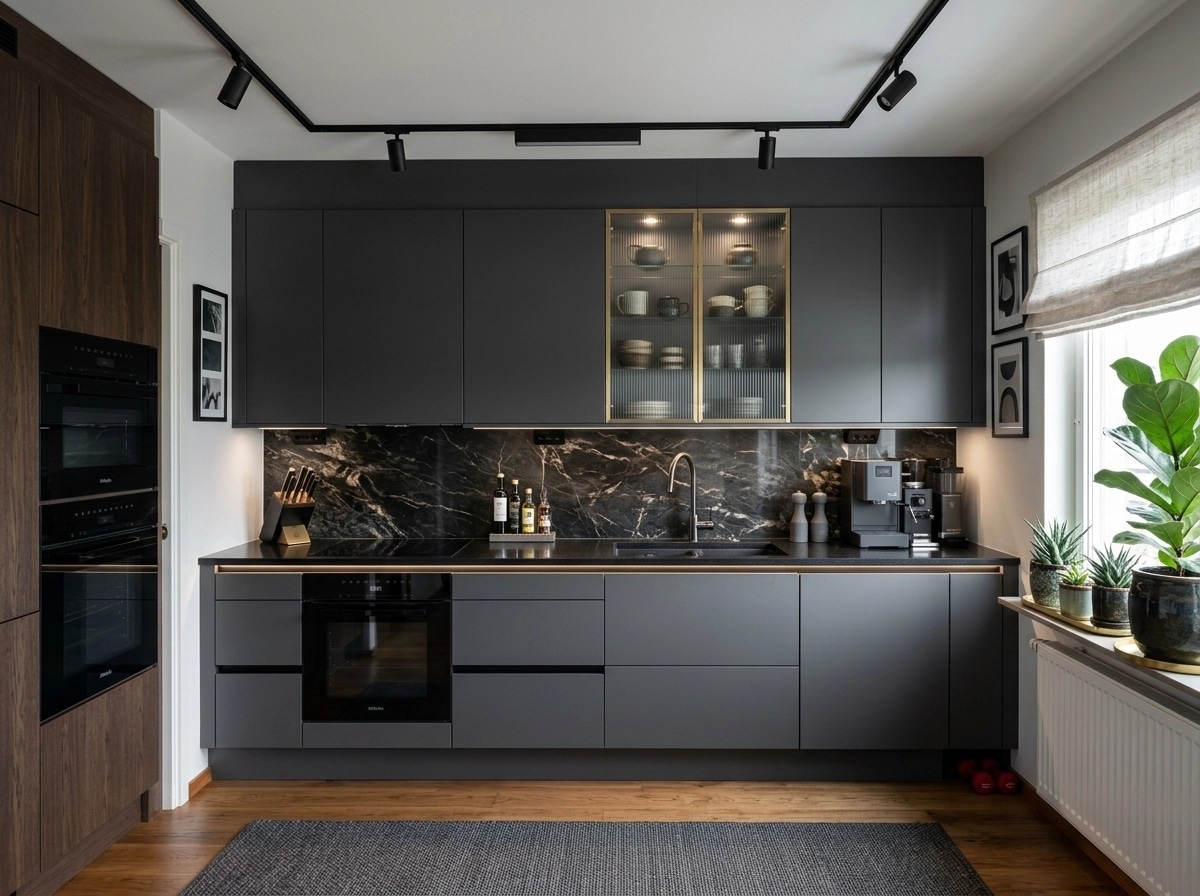 Interior design in Contemporary style — Kitchen by GenRoom AI