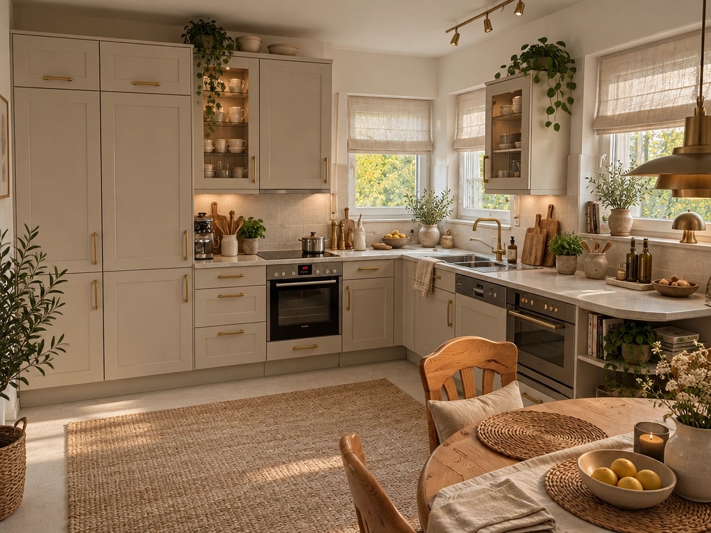 Interior design in Scandinavian style — Kitchen by GenRoom AI