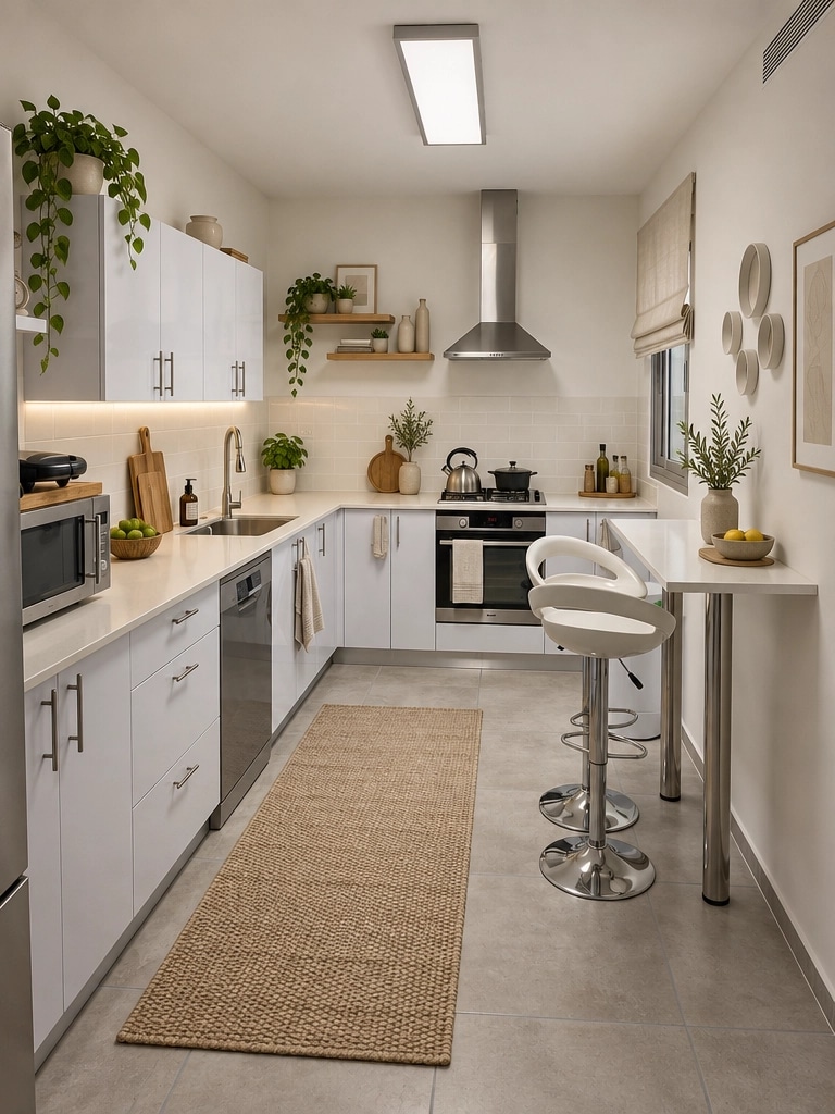 Minimalism Kitchen design — interior photo by GenRoom AI
