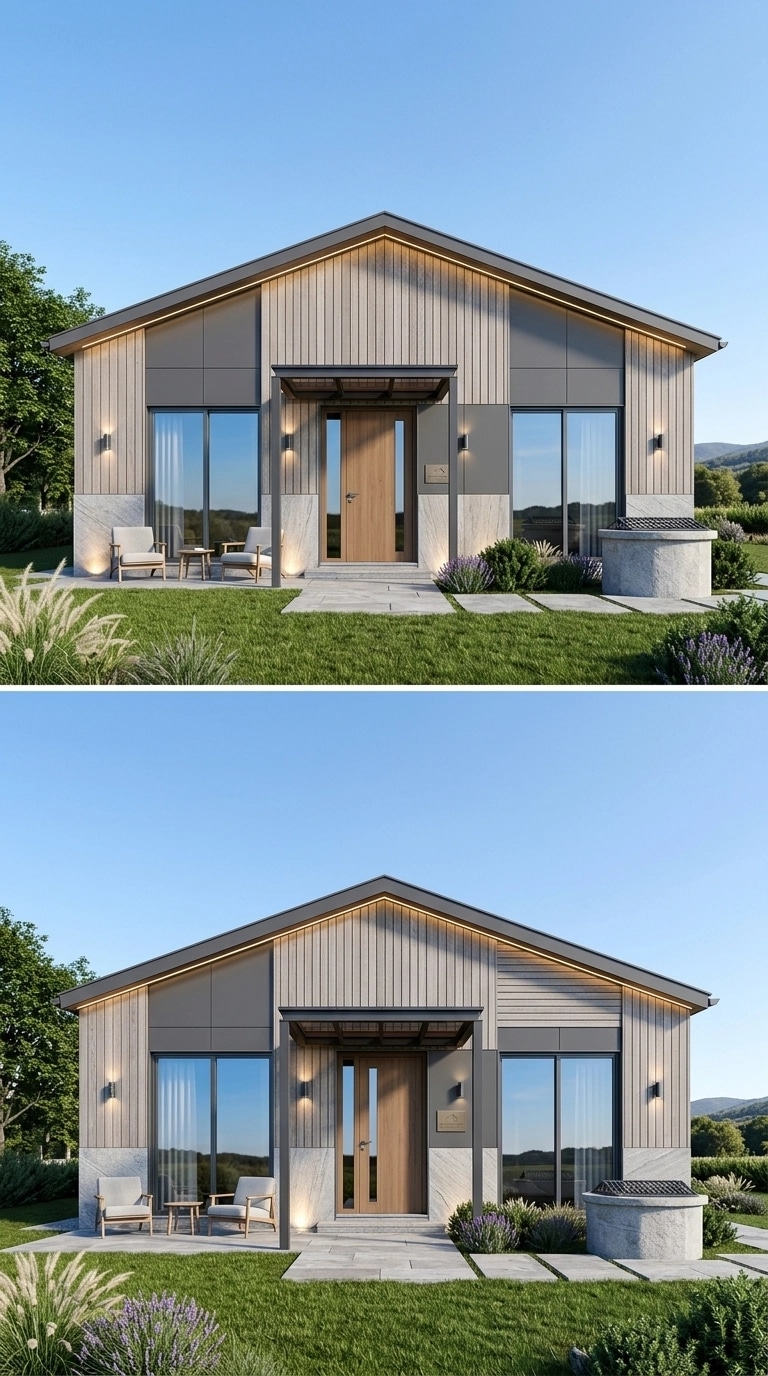 Scandinavian Facade Facade design — facade photo by GenRoom AI