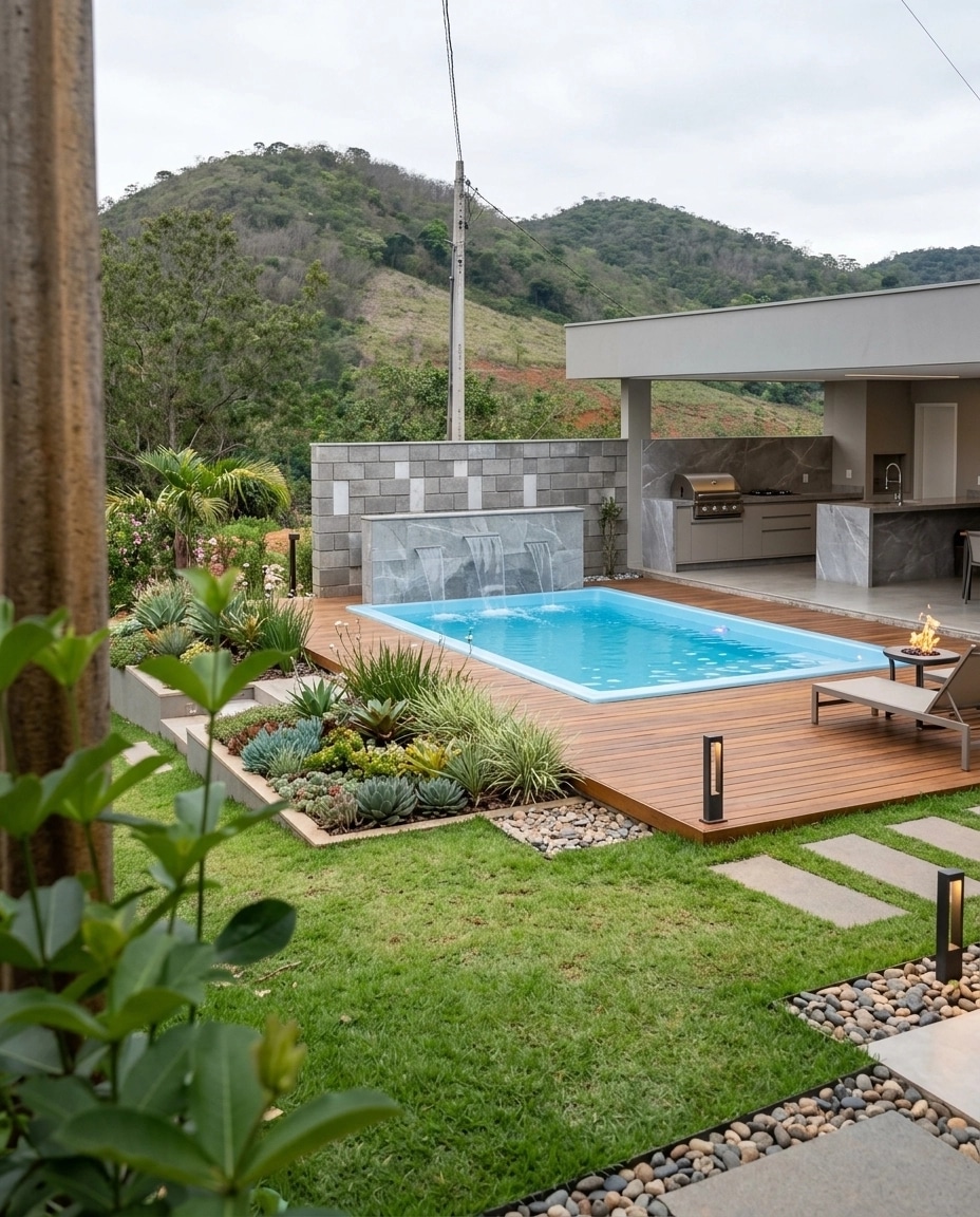 Contemporary Yard Yard design — yard photo by GenRoom AI
