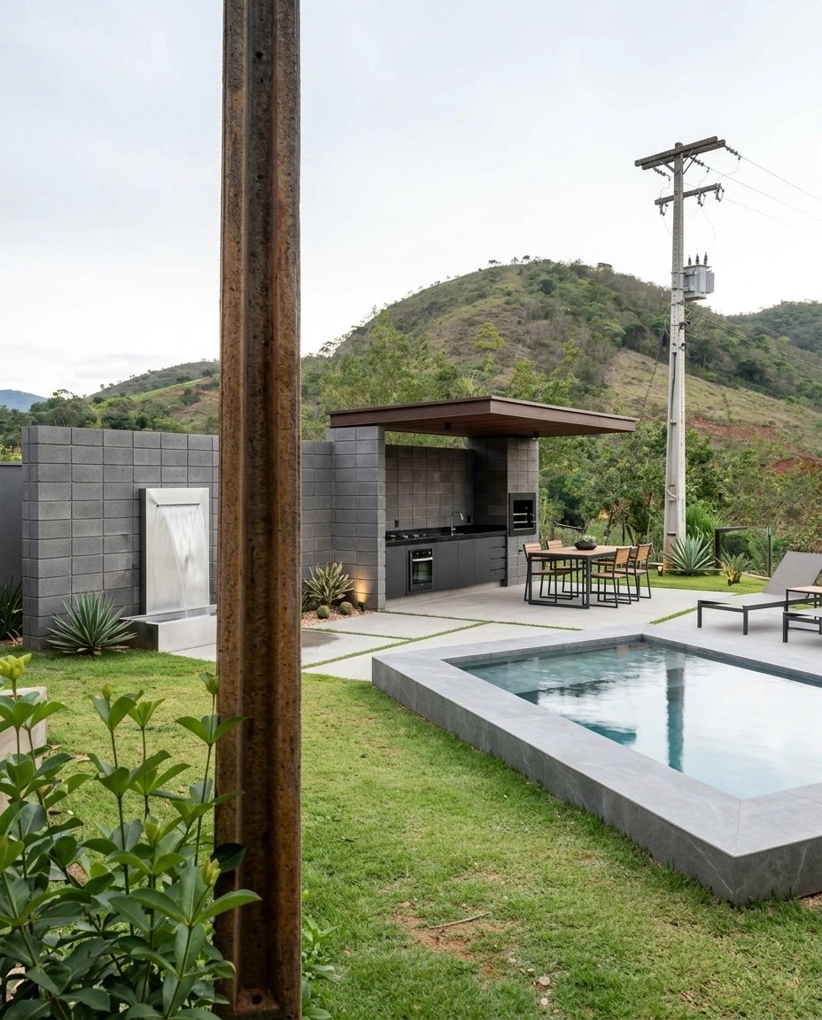 Landscape design in Minimalist Yard style — Yard by GenRoom AI