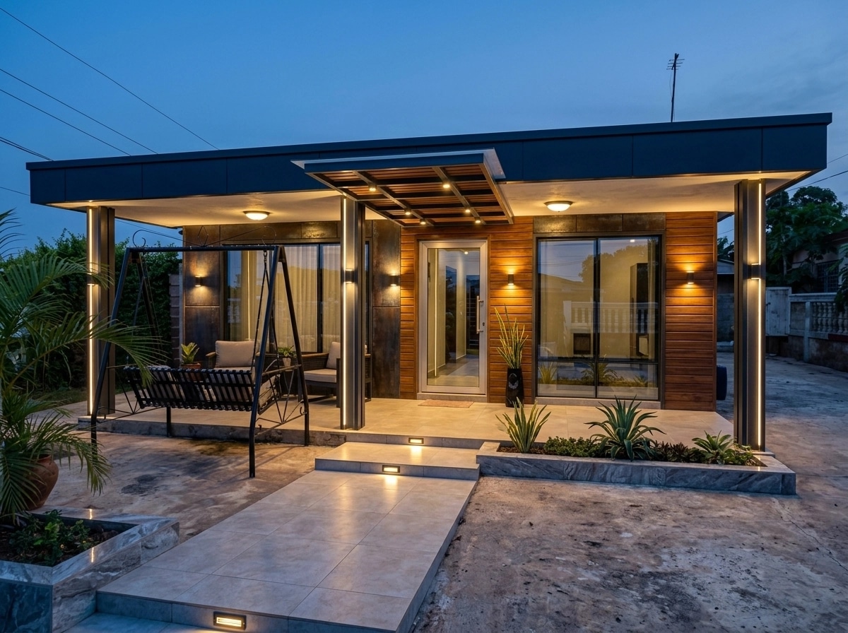 Contemporary Facade Facade design — facade photo by GenRoom AI
