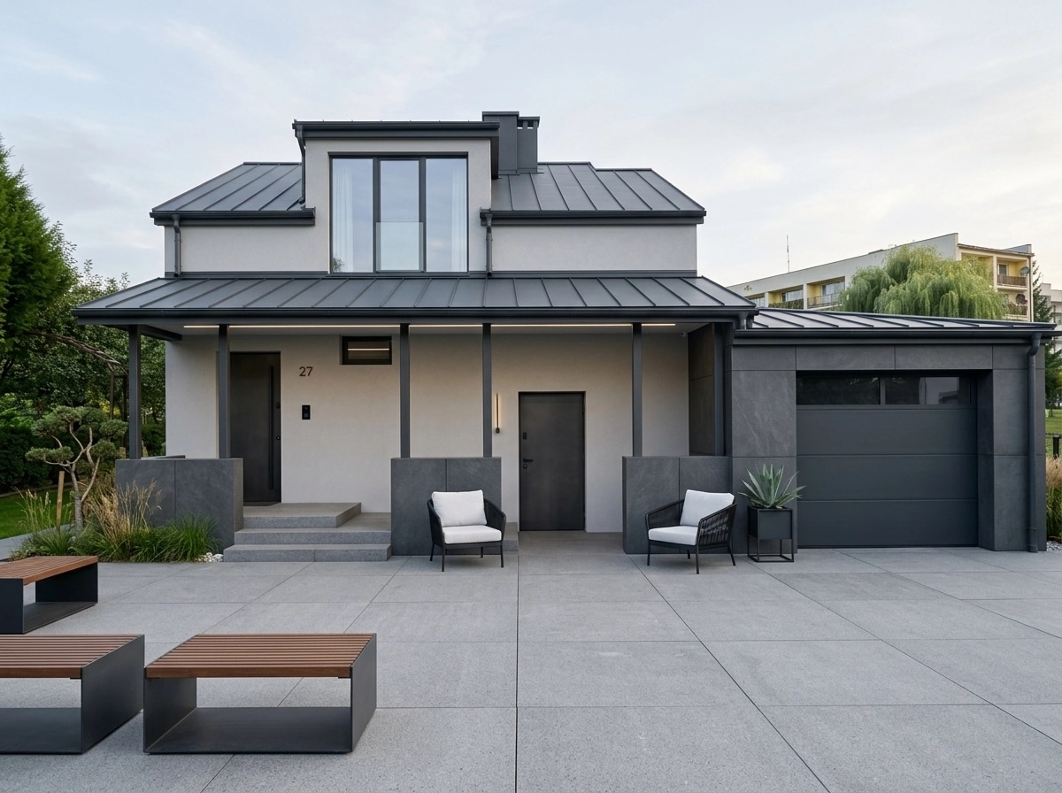 Minimalist Facade Facade design — facade photo by GenRoom AI