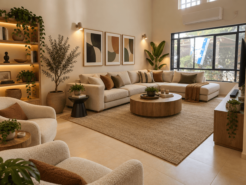 Interior design in Contemporary style — Living Room by GenRoom AI