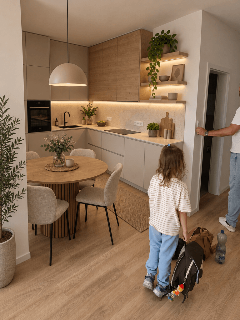Contemporary Kitchen design — interior photo by GenRoom AI