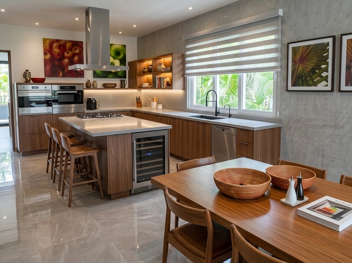 Contemporary Kitchen design — interior photo by GenRoom AI