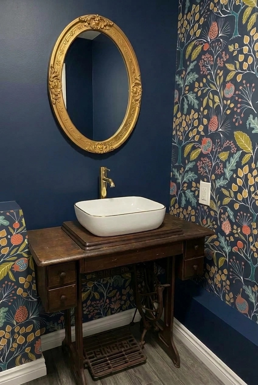 Bathroom interior in no_style style — photo by GenRoom AI