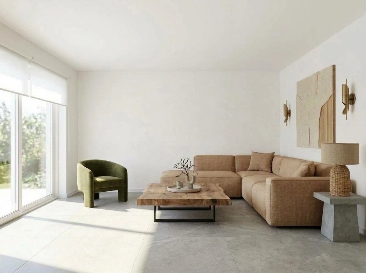 Interior design in Contemporary style — Living Room by GenRoom AI