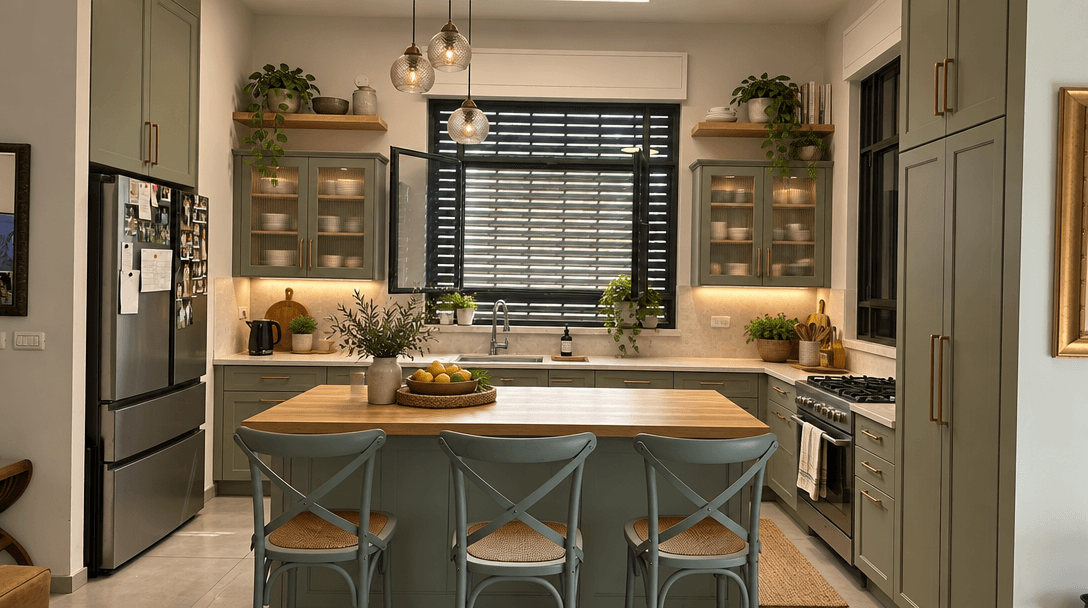 Kitchen interior in no_style style — photo by GenRoom AI