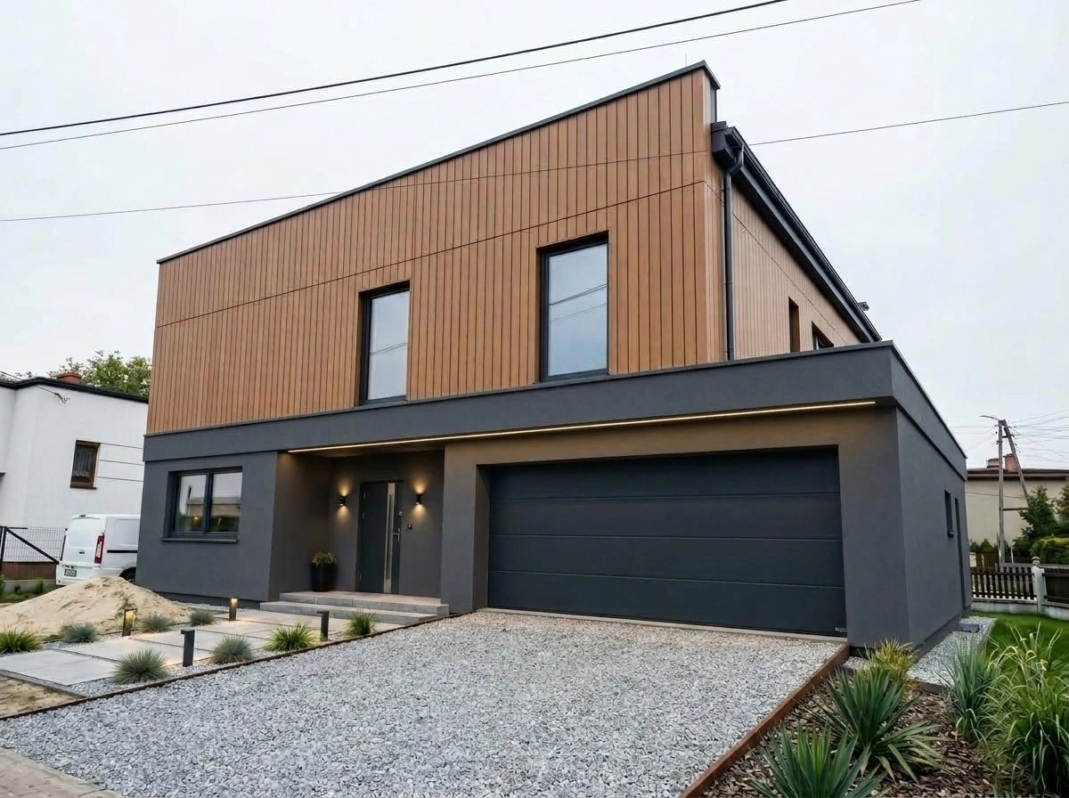 Contemporary Facade Facade design — facade photo by GenRoom AI