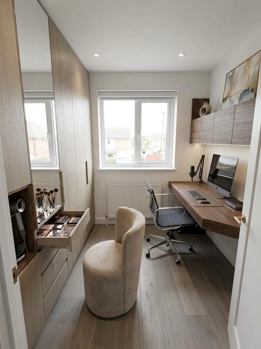 Interior design in Contemporary style — home_office by GenRoom AI