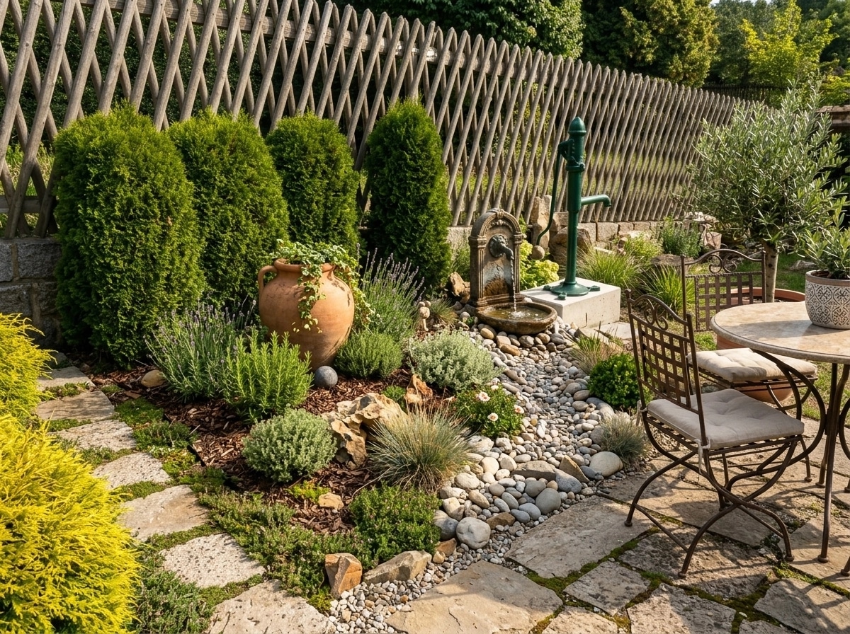 Mediterranean Yard Yard design — yard photo by GenRoom AI