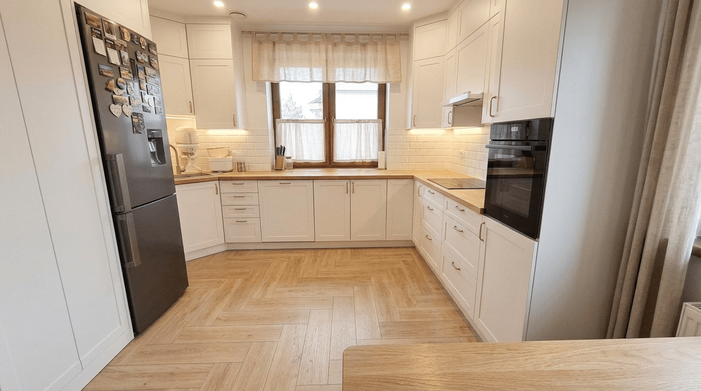 Interior design in Scandinavian style — Kitchen by GenRoom AI