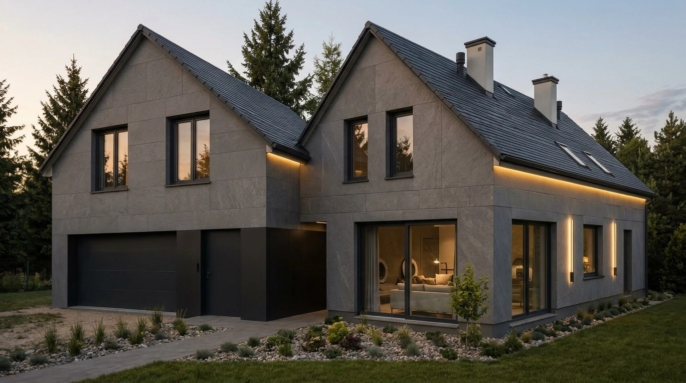Minimalist Facade Facade design — facade photo by GenRoom AI